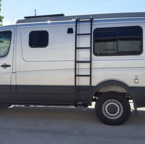 Aluminess 210494 High Roof Ladder for Mercedes Sprinter 2007-2019