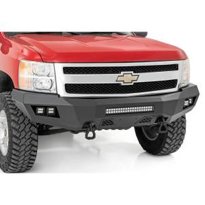 Rough Country - Rough Country 10769 Winch Front Bumper for Chevy Silverado 1500 2007-2013 - Image 2