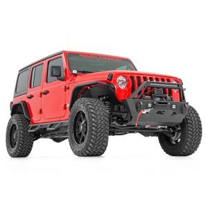 Rough Country - Rough Country 10597A Trail Front Bumper with Stubby Bar for Jeep Gladiator JT/ Wrangler JK/JL 2007-2021 - Image 4