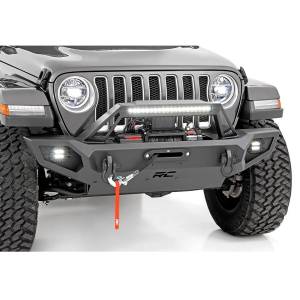 Rough Country - Rough Country 10585 Full Width Trail Front Bumper for Jeep Gladiator JT/ Wrangler JK/JL 2007-2021 - Image 6