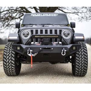 Rough Country - Rough Country 10585 Full Width Trail Front Bumper for Jeep Gladiator JT/ Wrangler JK/JL 2007-2021 - Image 8