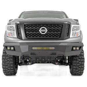 Rough Country - Rough Country 10780 Front Bumper for Nissan Titan XD 2016-2020 - Image 4