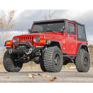 Rough Country - Rough Country 10595 Full Width Winch Front Bumper for Jeep Wrangler TJ/YJ 1987-2006 - Image 5
