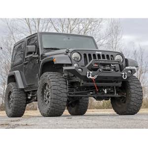 Rough Country - Rough Country 10596 Full Width Winch Front Bumper for Jeep Gladiator JT/Wrangler JK/JL 2007-2018 - Image 5