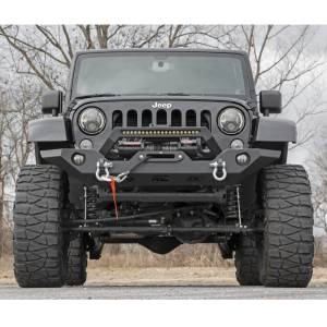 Rough Country - Rough Country 10596 Full Width Winch Front Bumper for Jeep Gladiator JT/Wrangler JK/JL 2007-2018 - Image 6