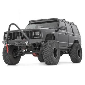 Rough Country - Rough Country 10570 Winch Front Bumper for Jeep Cherokee XJ 1984-2001 - Image 3