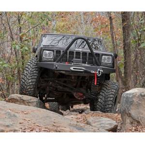 Rough Country - Rough Country 10570 Winch Front Bumper for Jeep Cherokee XJ 1984-2001 - Image 5