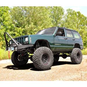 Rough Country - Rough Country 10570 Winch Front Bumper for Jeep Cherokee XJ 1984-2001 - Image 6