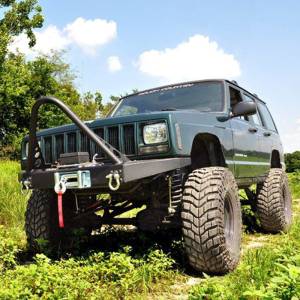 Rough Country - Rough Country 10570 Winch Front Bumper for Jeep Cherokee XJ 1984-2001 - Image 7