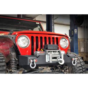 Rough Country - Rough Country 1012 Stubby Front Bumper for Jeep Wrangler TJ/YJ 1987-2006 - Image 2