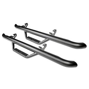 Rough Country - Rough Country RCJ1846 Wheel to Wheel Nerf Steps for Jeep Wrangler JL 2018-2021 - Image 1