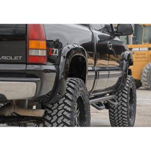 Rough Country - Rough Country RCC9965RC Wheel to Wheel Nerf Steps for Chevy Silverado and GMC Sierra 1500/1500 HD/2500/2500 HD/3500 1999-2007 - Image 5