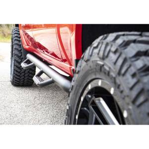 Rough Country - Rough Country RCC1980CC-TX Cab Length Nerf Steps for Chevy Silverado and GMC Sierra 1500/2500 HD 2019-2021 - Image 6