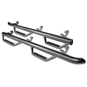 Rough Country - Rough Country 90760 Wheel to Wheel Nerf Steps for Jeep Wrangler JL 2018-2021 - Image 1