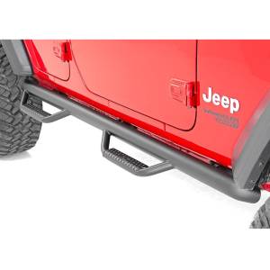 Rough Country - Rough Country 90760 Wheel to Wheel Nerf Steps for Jeep Wrangler JL 2018-2021 - Image 2