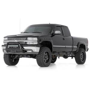 Rough Country - Rough Country RCC9989QC Wheel to Wheel Nerf Steps for Chevy Silverado and GMC Sierra 1500/1500 HD/2500/2500 HD/3500 Extended Cab 1999-2006 - Image 3