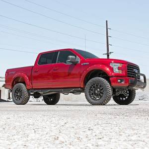 Rough Country - Rough Country RCF1596CC-6 Wheel to Wheel Nerf Steps for Ford F150 SuperCrew Cab 2015-2021 - Image 2