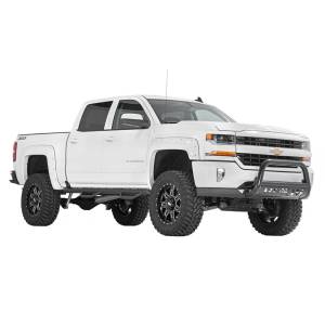 Rough Country - Rough Country RCC1498CC Wheel to Wheel Nerf Steps for Chevy Silverado and GMC Sierra 1500 Double/Crew Cab 2014-2018 - Image 4