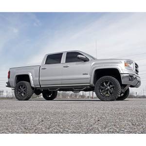Rough Country - Rough Country RCC1498CC Wheel to Wheel Nerf Steps for Chevy Silverado and GMC Sierra 1500 Double/Crew Cab 2014-2018 - Image 8