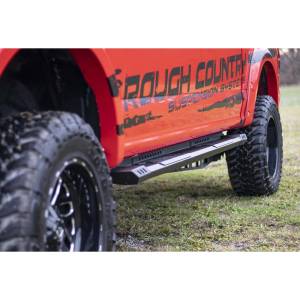 Rough Country - Rough Country SRB151791 Cab Length HD2 Running Boards for Ford F150/F250/F350/F450 SuperCrew Cab 2015-2021 - Image 5