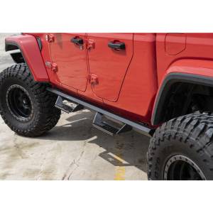 Rough Country - Rough Country AL520201 Cab Length AL2 Drop Steps for Jeep Gladiator JT 2020-2021 - Image 4