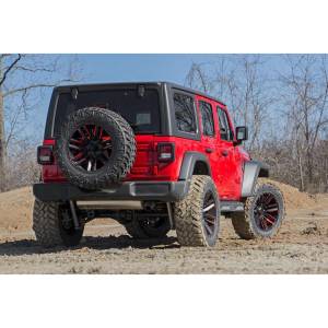 Rough Country - Rough Country SDS1874 Cab Length 4 Door DS2 Drop Steps for Jeep Wrangler JL 2018-2021 - Image 4