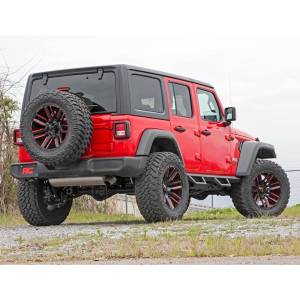 Rough Country - Rough Country 90769A Wheel to Wheel 4 Door Contoured Drop Steps for Jeep Wrangler JL 2018-2021 - Image 5