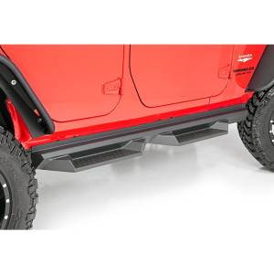 Rough Country - Rough Country SDS071874 Cab Length 4 Door DS2 Drop Steps for Jeep Wrangler JK 2007-2018 - Image 3
