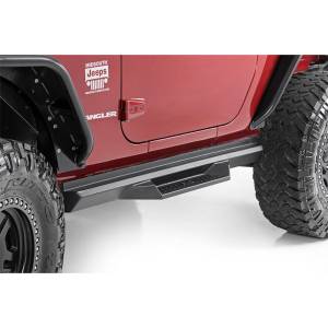 Rough Country - Rough Country SDS071753 Cab Length 2 Door DS2 Drop Steps for Jeep Wrangler JK 2007-2018 - Image 3