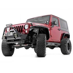 Rough Country - Rough Country SDS071753 Cab Length 2 Door DS2 Drop Steps for Jeep Wrangler JK 2007-2018 - Image 4