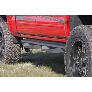 Rough Country - Rough Country SDS071785 Cab Length DS2 Drop Steps for Chevy Silverado and GMC Sierra 1500/2500 HD/3500 HD Crew Cab 2007-2019 - Image 6