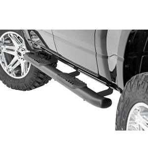 Rough Country - Rough Country 21004 Oval Nerf Step Bars for Dodge Ram 1500 Crew Cab 2019-2021 - Image 1
