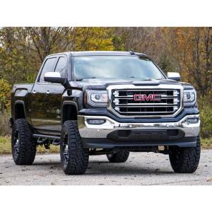 Rough Country - Rough Country RCC1489CC Wheel to Wheel Nerf Steps for Chevy Silverado and GMC Sierra 1500 Crew Cab 2014-2018 - Image 3