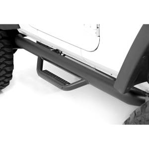 Rough Country - Rough Country RCJ0746 Wheel to Wheel Nerf Steps for Jeep Wrangler JK 2007-2018 - Image 2