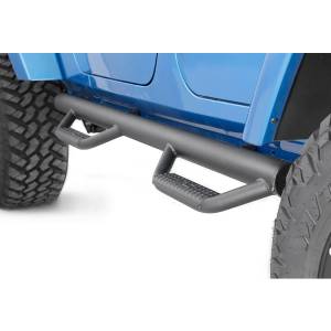 Rough Country - Rough Country 90764 Wheel to Wheel Nerf Steps for Jeep Wrangler JK 2007-2018 - Image 2
