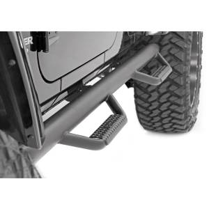Rough Country - Rough Country 90764 Wheel to Wheel Nerf Steps for Jeep Wrangler JK 2007-2018 - Image 4
