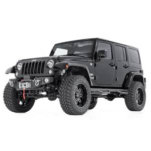 Rough Country - Rough Country 90764 Wheel to Wheel Nerf Steps for Jeep Wrangler JK 2007-2018 - Image 5