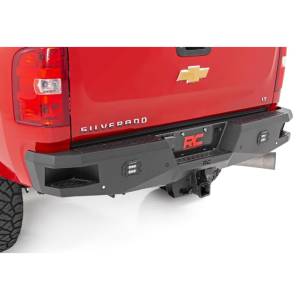 Rough Country - Rough Country 10779 Rear Bumper for Chevy Silverado and GMC Sierra 2500HD/3500 2011-2019 - Image 2
