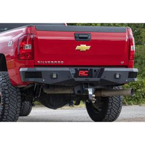 Rough Country - Rough Country 10779 Rear Bumper for Chevy Silverado and GMC Sierra 2500HD/3500 2011-2019 - Image 4