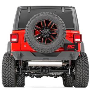 Rough Country - Rough Country 10598 Rear Bumper w/ Tire Carrier for Jeep Wrangler JL 2018-2021 - Image 3