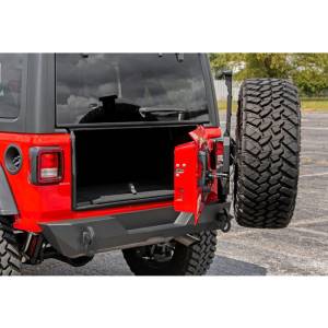 Rough Country - Rough Country 10598 Rear Bumper w/ Tire Carrier for Jeep Wrangler JL 2018-2021 - Image 7