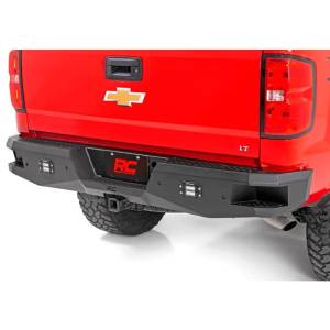 Rough Country - Rough Country 10773 Rear Bumper for Chevy Silverado and GMC Sierra 1500 2007-2018 - Image 3
