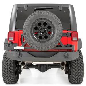Rough Country - Rough Country 10594A Rear Bumper w/ Tire Carrier for Jeep Wrangler JK 2007-2018 - Image 3