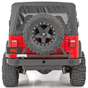 Rough Country - Rough Country 10592A Rear Bumper w/ Tire Carrier for Jeep Wrangler TJ/YJ 1987-2006 - Image 3