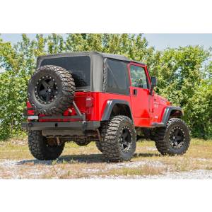 Rough Country - Rough Country 10592A Rear Bumper w/ Tire Carrier for Jeep Wrangler TJ/YJ 1987-2006 - Image 4
