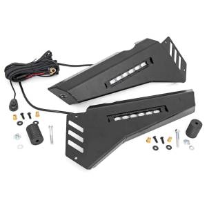 Rough Country - Rough Country 92025 Front Bumper Panels with 6" LED Light Bars for Honda Pioneer 1000 2016-2020 - Image 2