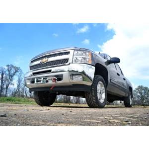 Rough Country - Rough Country 1080 Hidden Winch Mounting Plate for Chevy Silverado and GMC Sierra 1500 2007-2013 - Image 2