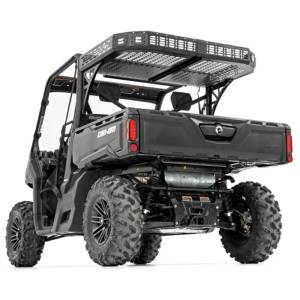 Rough Country - Rough Country 97027 Rear Cargo Rack with Cube Lights for Can-Am Defender 2017-2020 - Image 4