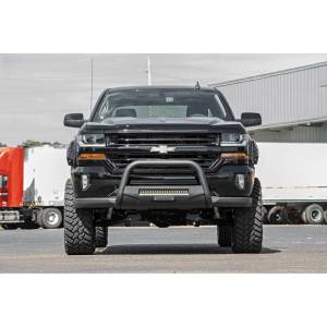 Rough Country - Rough Country B-C4071 Bull Bar with LED Light Bar for Chevy Tahoe/Avalanche/Silverado/Suburban 1500 and GMC Yukon/Yukon XL/Sierra 1500 2007-2020 - Image 5