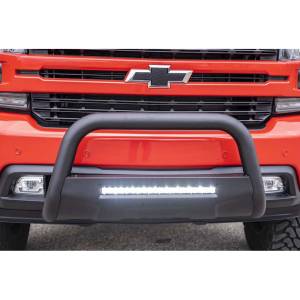 Rough Country - Rough Country B-C4072 Bull Bar with LED Light Bar for Chevy Silverado and GMC Sierra 1500 2019-2021 - Image 3
